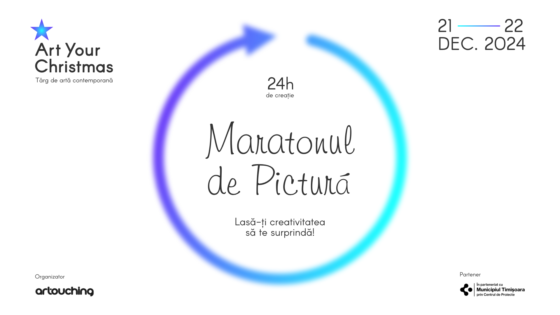 Maratonul de Pictură, locul unde te poți relaxa și poți crea cadouri maratonul de pictură