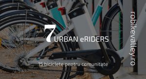 15 biciclete electrice pentru inițiative civice din Timișoara, prin programul Urban eRiders