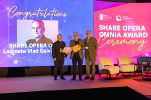 Premiul SHARE Opera Omnia pentru Vlad Gaivoronschi, un reper al arhitecturii contemporane din România