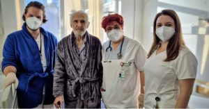 La 101 ani, a învins sepsisul. Cel mai vârstnic pacient tratat la Spitalul „Victor Babeș” în ultimul deceniu