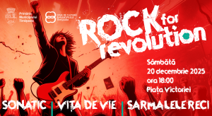 Rock for Revolution 2025: Vița de Vie, Sarmalele Reci și Sonatic cântă în Piața Victoriei