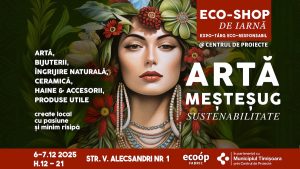Produse locale și ateliere la Eco-SHOP de Iarnă, ediția de sărbători