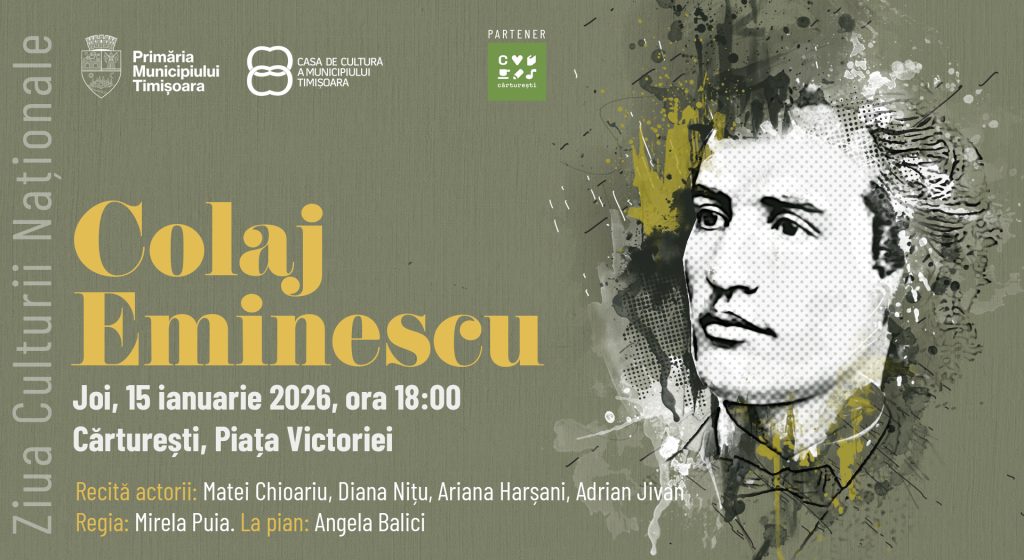 Ziua Culturii Naționale: „Colaj Eminescu”, caligrafie și reels cu elevi, la Timișoara