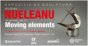 Moving Elements. Bogdan Nueleanu deschide sezonul expozițional 2026 la Muzeul Apei