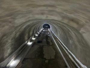 Autostrada A1 Margina–Holdea: lucrările la tuneluri au trecut de jumătate / FOTO