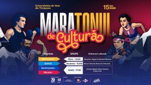 Maratonul de cultură: invitație la joacă și curiozitate, de Ziua Culturii Naționale, la UVT
