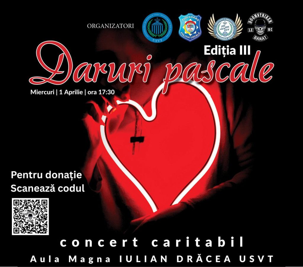 Eveniment caritabil la Timișoara, pentru un copil de 13 ani cu o boală rară