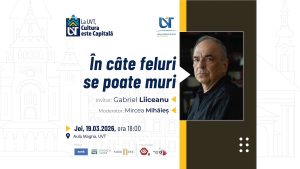Întâlnire cu Gabriel Liiceanu la UVT: „În câte feluri se poate muri”