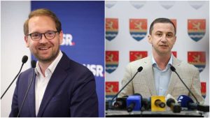Batman vs. ștrumfi, etapa administrativă. Schimb de replici între Fritz și Simonis