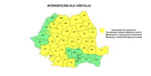 Vânt și ninsori la munte, în vestul țării. În Timiș, doar rafale moderate