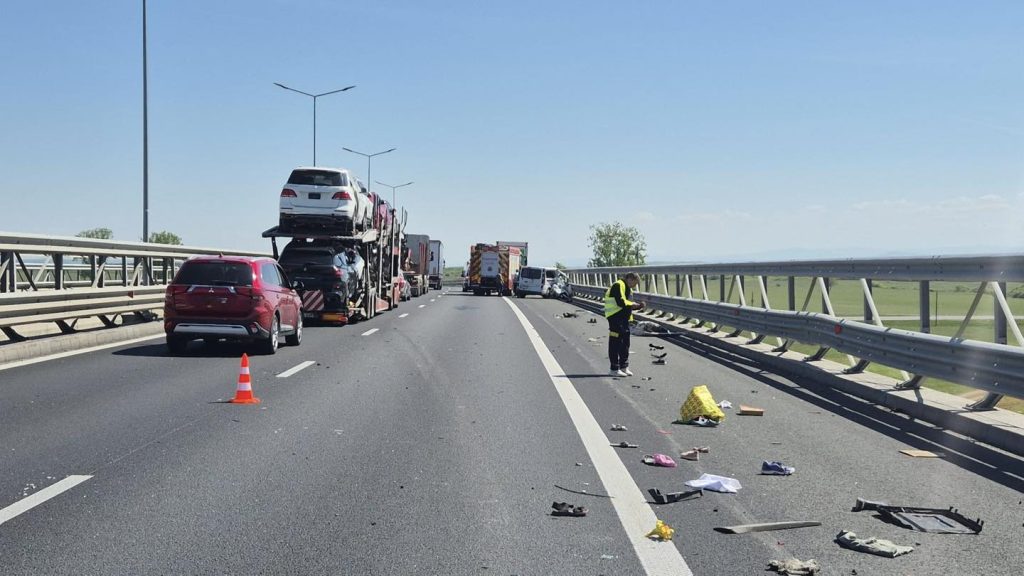 Accident pe A1, între Timișoara și Lugoj. Coloană de 2 km