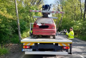 795 de mașini abandonate, ridicate în Timișoara. Majoritatea, luate de proprietari