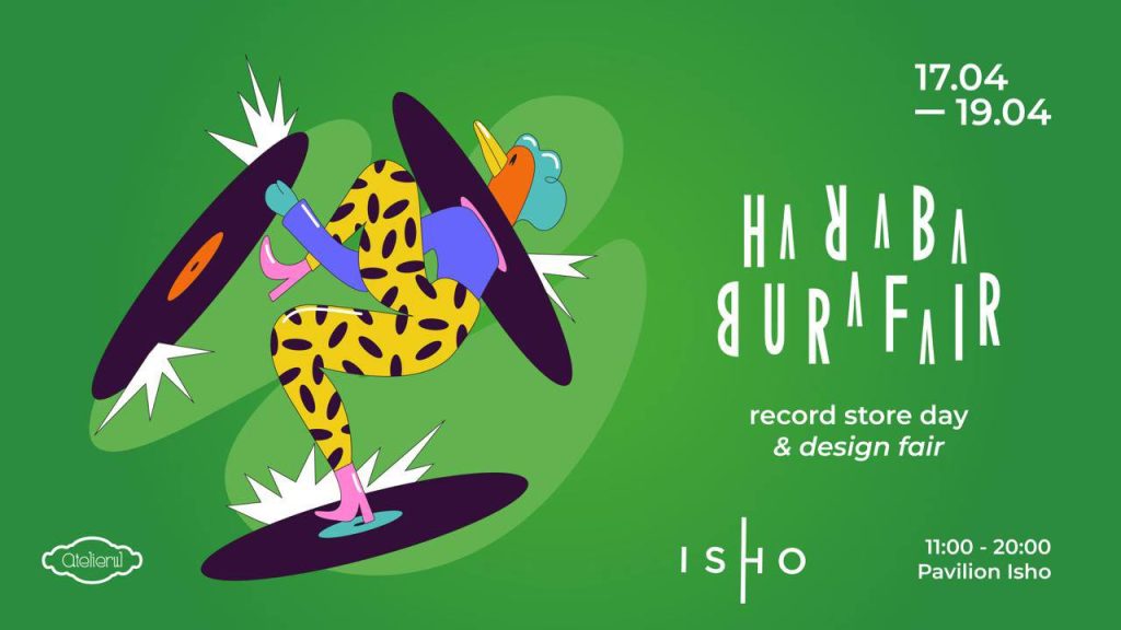 Design românesc și viniluri, la Harababura Fair, în weekend, la Timișoara