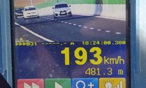 193 km/h pe un drum național. Peste 800 de șoferi amendați într-o săptămână