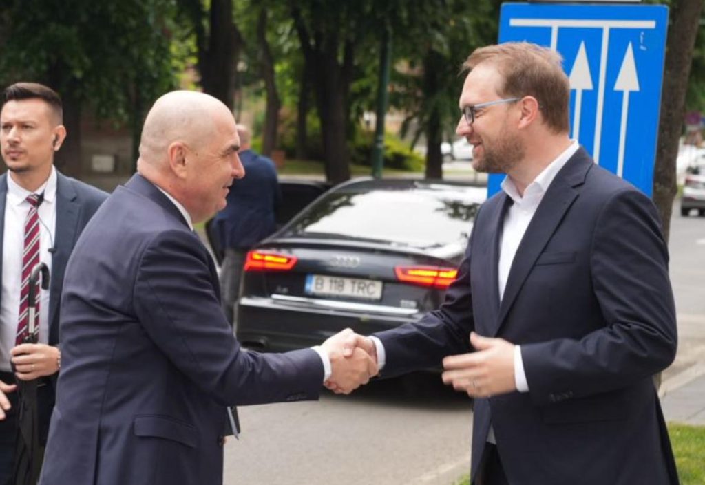 Ilie Bolojan, după întâlnirea cu Dominic Fritz: PNL și USR vor merge „aliniate” la consultările de la Cotroceni