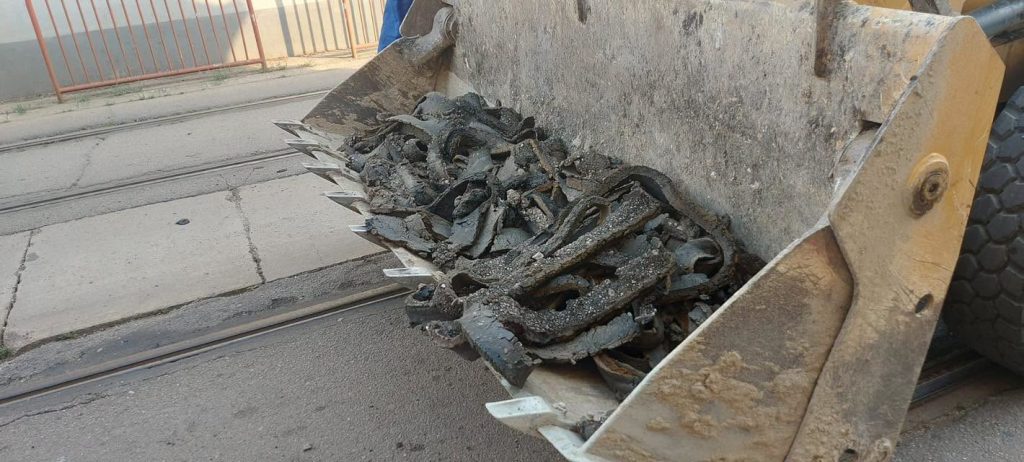 Peste 60 de grade la nivelul șinelor. Restricții pentru tramvaiele din Timișoara, până miercuri