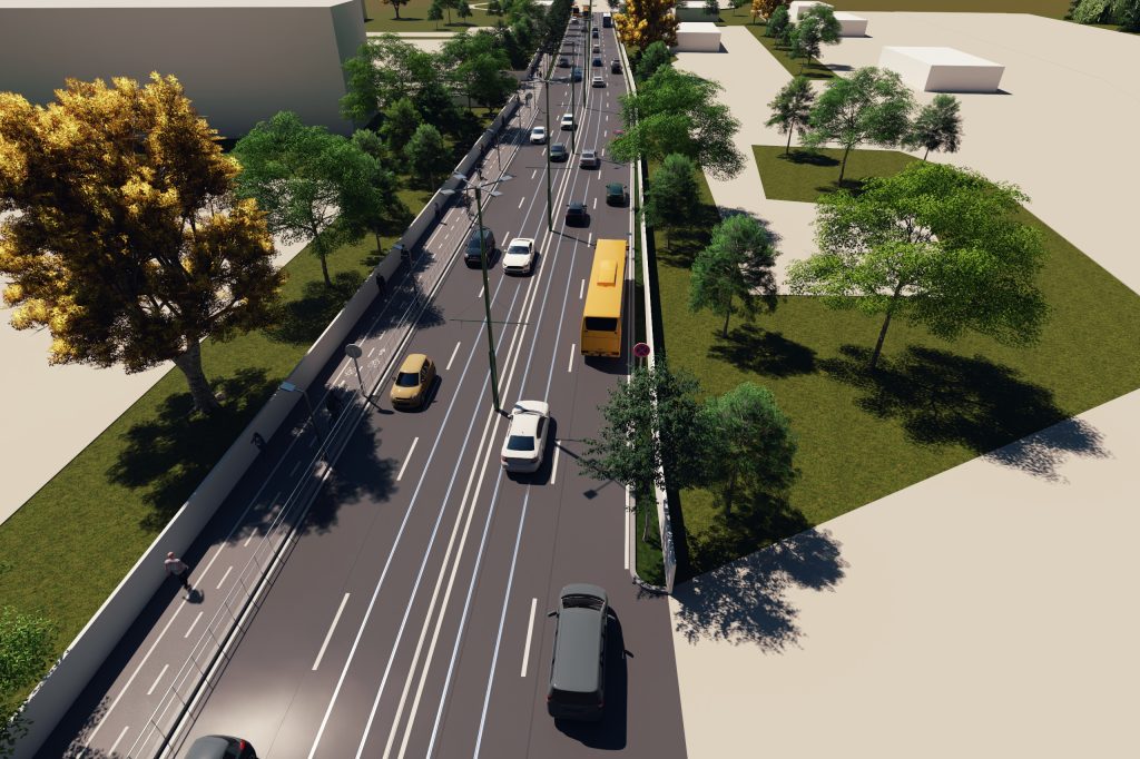 Începe construcția liniei de tramvai dintre Gara de Nord și Pasajul Solventul. Proiectul aștepta de șapte ani