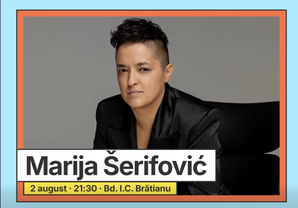 Marija Šerifović încheie seria marilor concerte de la Ziua Timișoarei. Ce se întâmplă duminică la City Celebration