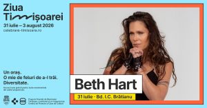Ziua Timișoarei începe vineri cu Beth Hart. Programul primei zile a Timișoara City Celebration