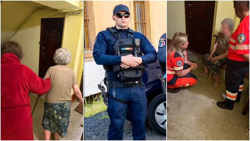 Nu mai știa drumul spre casă. Un jandarm aflat în timpul liber a ajutat-o