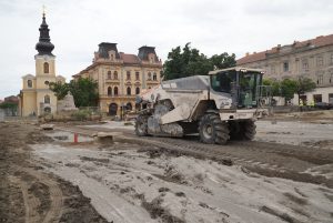 Piața Traian: după fundație, urmează noua structură