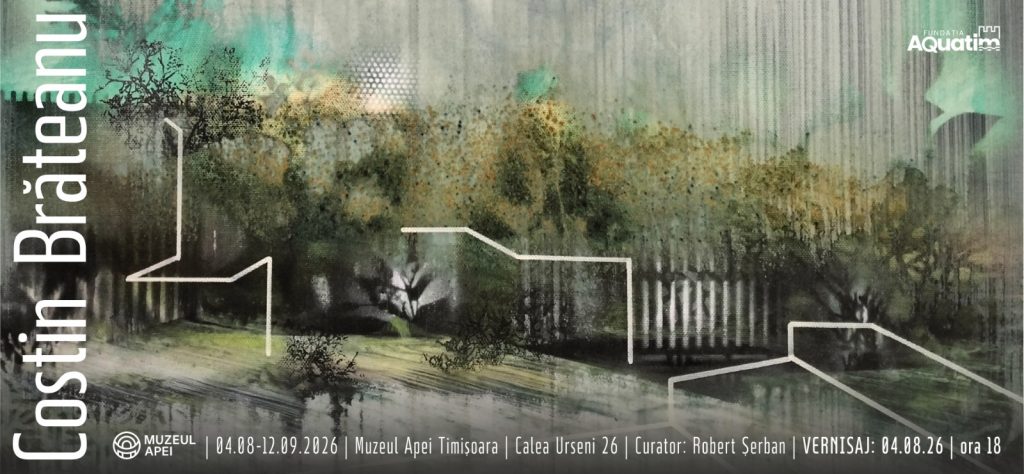 O nouă expoziție la Muzeul Apei. Lucrările lui Costin Brăteanu pot fi văzute până în septembrie