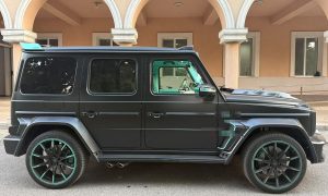 Brabus de 200.000 de euro, căutat în Elveția, oprit lângă Timișoara