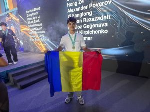 Un elev de la Loga a câștigat aurul la Olimpiada Internațională de Inteligență Artificială