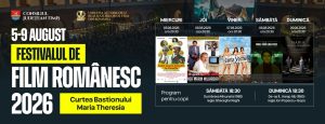 Festival de film românesc la Timișoara. Proiecții gratuite, timp de cinci seri, la Bastionul Maria Theresia