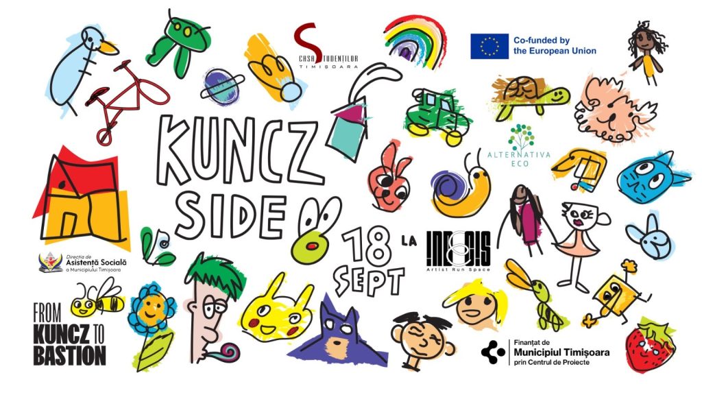 Din Kuncz în Bastion. Desenele și poveștile copiilor ajung într-o expoziție în centrul Timișoarei