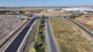 Drum temporar la giratoriul Mahle. Trafic deviat pentru construirea pasajului peste DN69