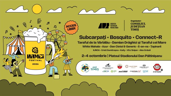 Hamei Festival începe vineri lângă fostul stadion. Cine urcă pe scenă