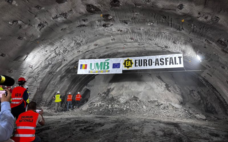 S-a văzut lumina pe tunelul de pe A1. Galeriile dintre Margina și Holdea au fost străpunse complet