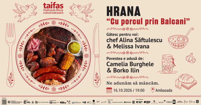 Piftie la aperitiv, ciocolată cu bacon la desert. HRANA așază Balcanii la aceeași masă